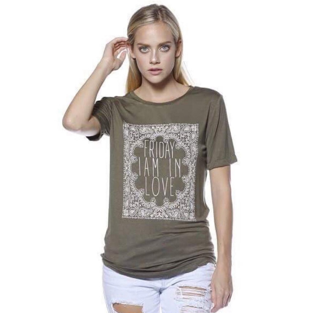 Friday I'm In Love Soft Graphic Tee - Picture 3 of 3